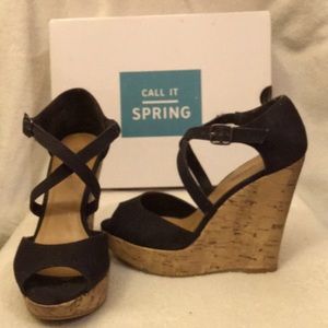 Call It Spring: Cheasien, Black Canvas/Cor…